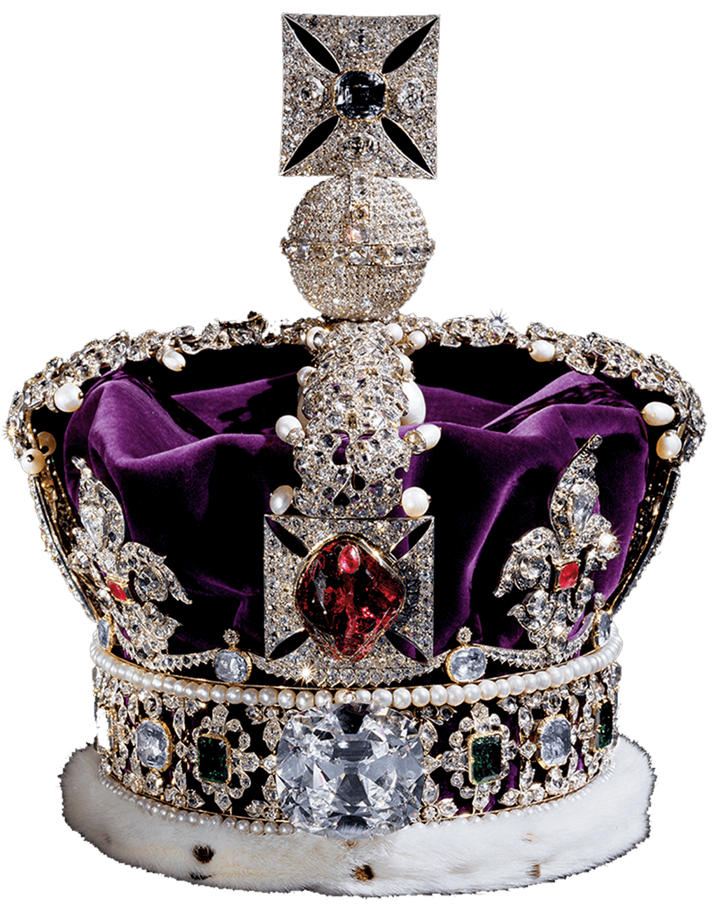 Story of a crown: sapphire, pearls, ruby and diamond all tell a tale, Queen  Elizabeth II