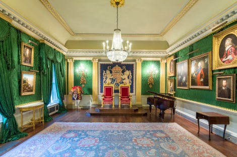 The Throne Room Hillsborough Castle And Gardens Historic