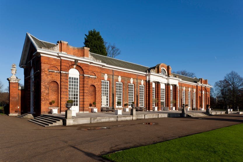 The Orangery, south elevation.