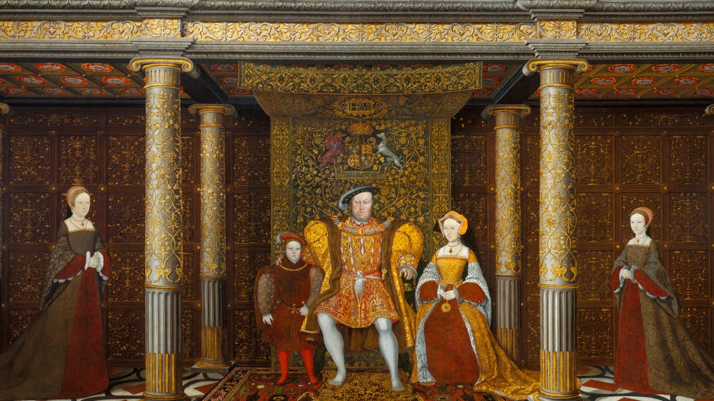 Painting, The Family of Henry VIII c. 1545, Royal Collection RC 405796.
