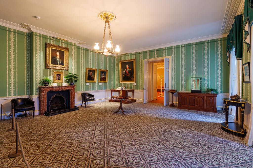 Photograph of the Family Feuds Room (Queen Victoria's Room)
