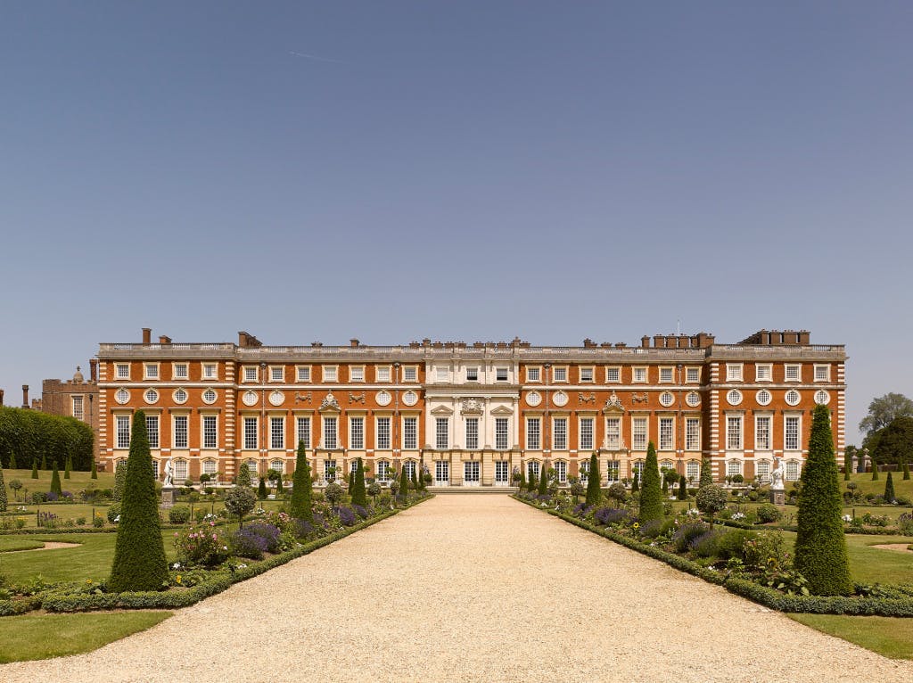 Photograph of Privy Garden at Hampton Court Palace