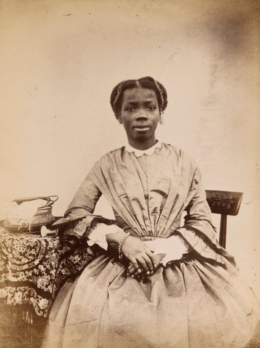 Photograph of Sarah Forbes Bonetta