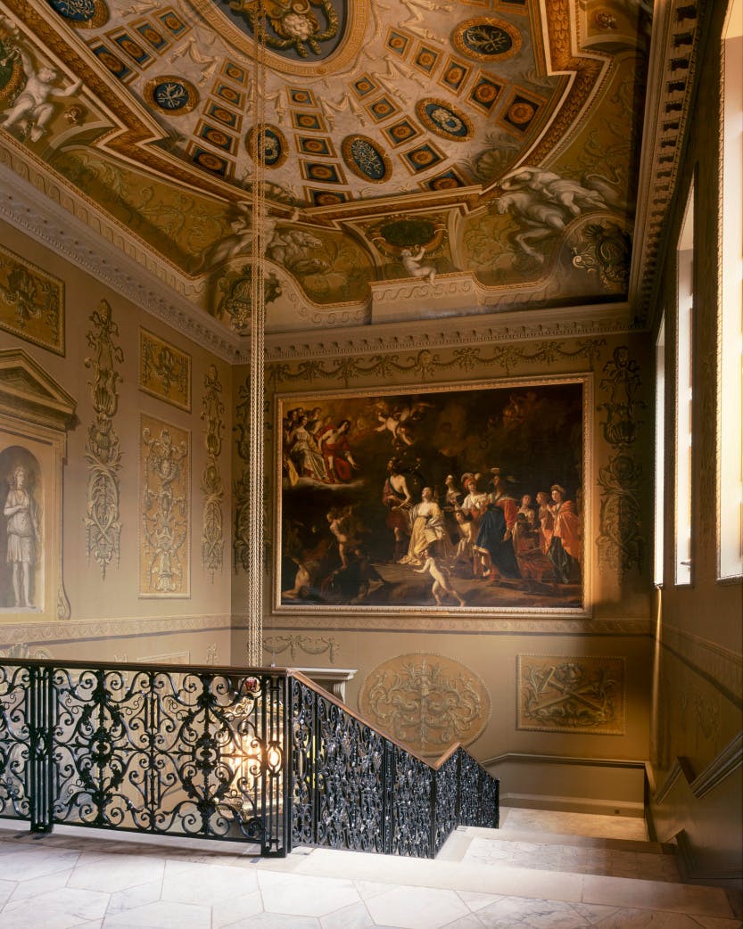 The Queen's Staircase, looking South West.